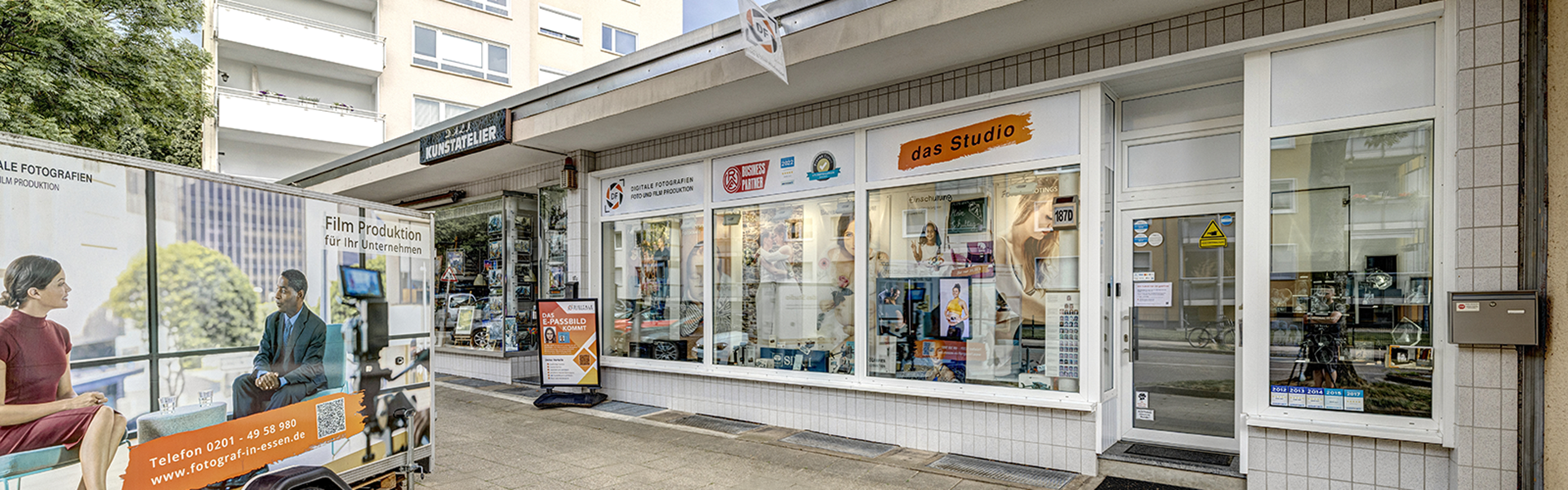 Digitale Fotografien - das Mietstudio