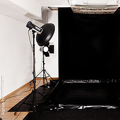 Aufbau des Regenshooting-Sets Regenshooting-Set